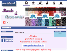 Tablet Screenshot of gada.sk