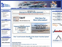 Tablet Screenshot of gada.com